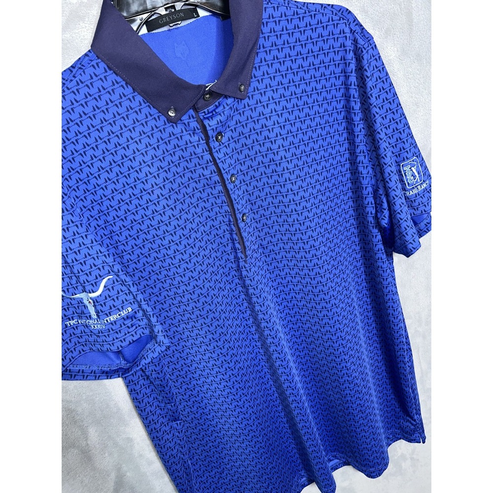 GREYSON TPC CRAIG RANCH PERFORMANCE GOLF POLO SZ L